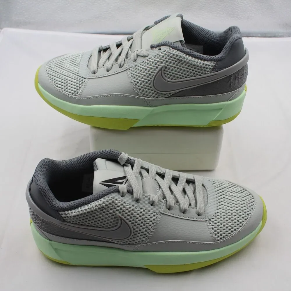 Nike Ja 1 GS 5.5Y Youth Kids Basketball Shoes Light Silver Cyber Grey DX2294-003